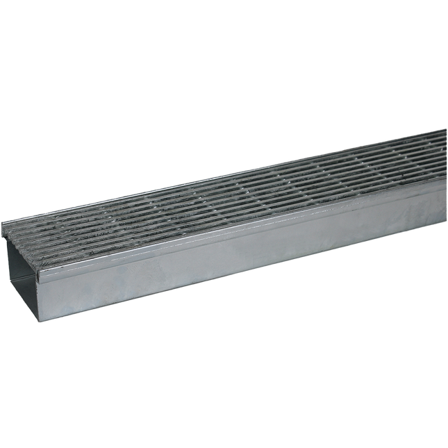 100 mm x 30 mm Galvanised Heelguard Grate & Channel – 3000 mm Length – Mini-Heelguard™