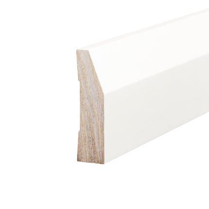 PRIMED PINE F/J SPLAYED WHITE 66 X 18 X 2.7mm