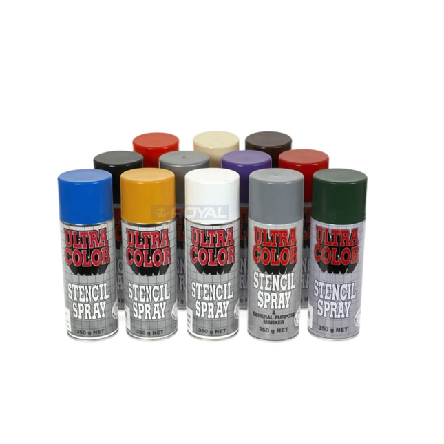 Stencil Spray Yellow / 350g