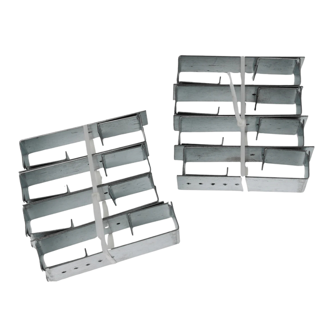 13mm Stud Clips – Non Fire Rated Door Frames – Galvanised Steel Fixings