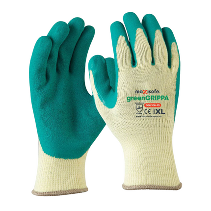 Green Grippa Gloves - Extra Large