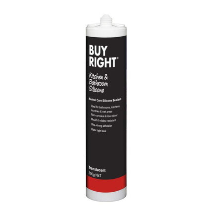 SILICONE KITCH/BATH TRANS 300G BUY RIGHT