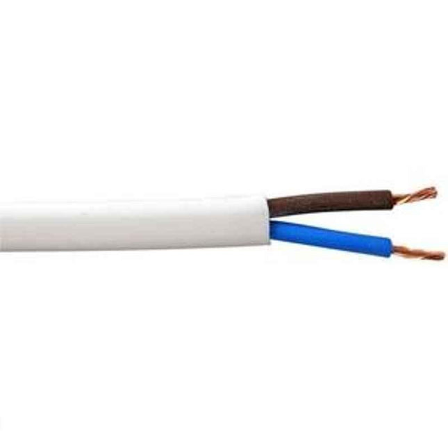 Cable 2 Core 1/1.13mm Wte 100M