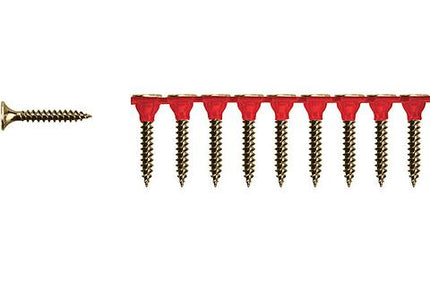 10g x 38mm Laminating Screws – Countersunk, Zinc Plated, Pack of 500