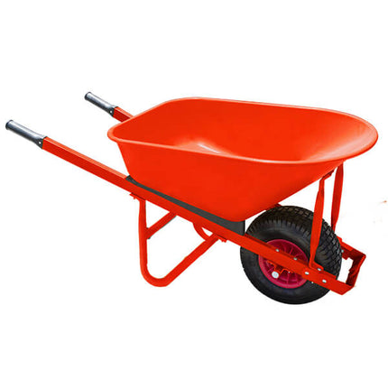 Wheelbarrow steel wide- Red