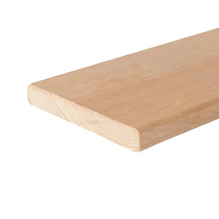 136 x 21mm White Mahogany Hardwood Decking Board – Exterior Decking