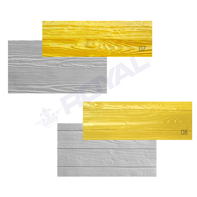 Formliner Wood Grain - Wood Collection 008 / L 4.0m x W 1.28m