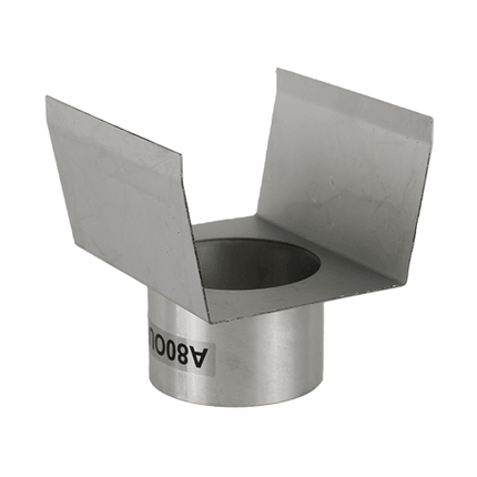 115mm x 80mm Aluminium Drain Outlet – 76mm Outlet, Size to Suit