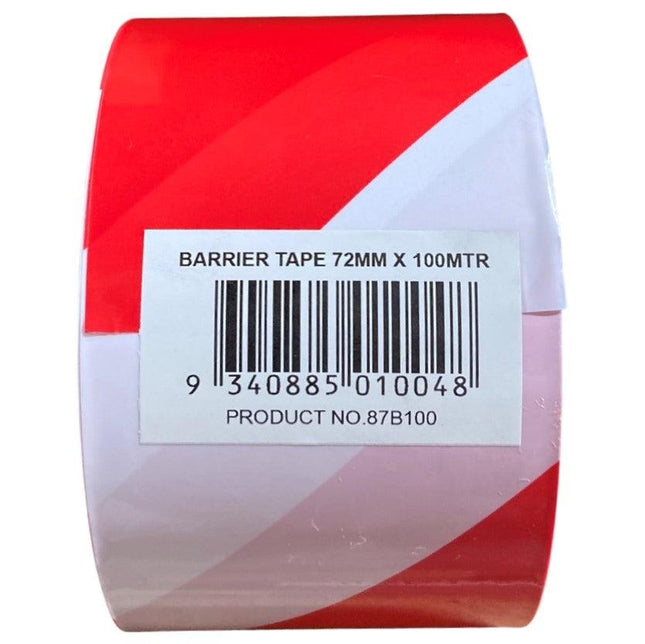 100m Roll Barrier Tape – High Visibility Crowd & Site Control