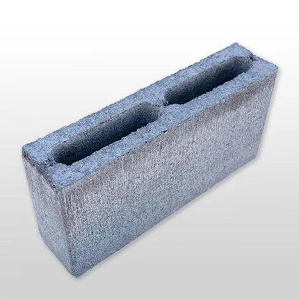 Besser Block Full 390 x 190 x 90 Masonry Concrete Hollow Grey Block