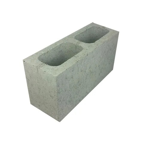 390 x 190 x 140mm Concrete Besser Full Block – Grey for Structural Walls