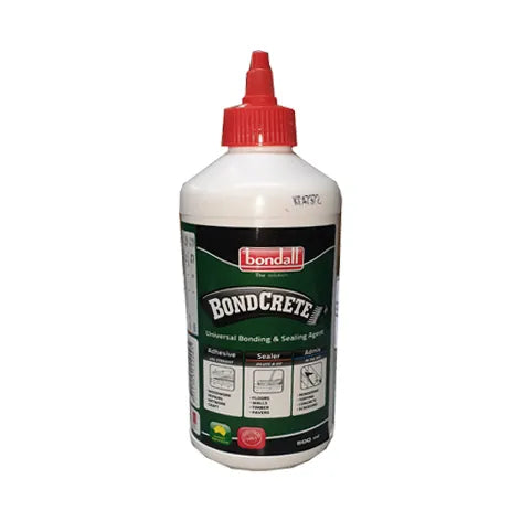 500ml BondCrete Bondall PVA Cement Additive & Bonding Agent – Multi-Purpose for Concrete, Mortar & Render