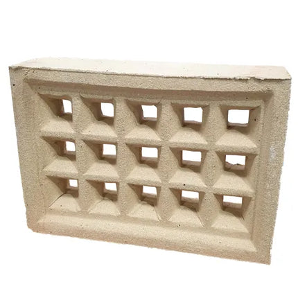 230 x 160mm Clay Brick Vent – V13 Square Hole, Cream for Cavity Ventilation