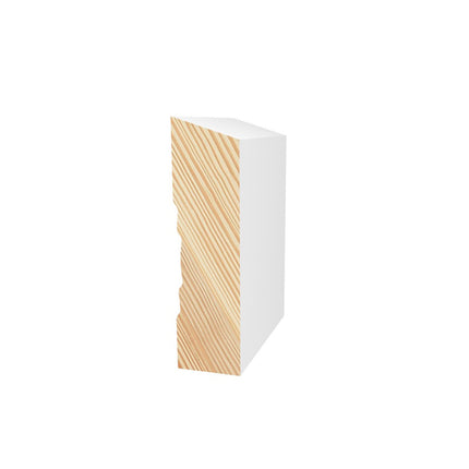 PRIMED PINE F/J BEVEL WHITE 138 X 18 X 5.4MM