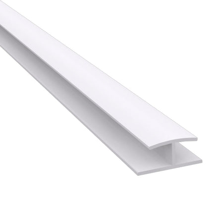 6mm PVC H Mould Joiner – 3.0m Length – For Fibre Cement and Lining