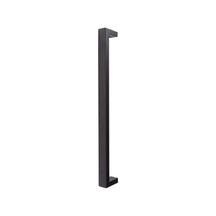Lane Pull Handle D Square Matte Black 620 x 600 x 40 x 20mm