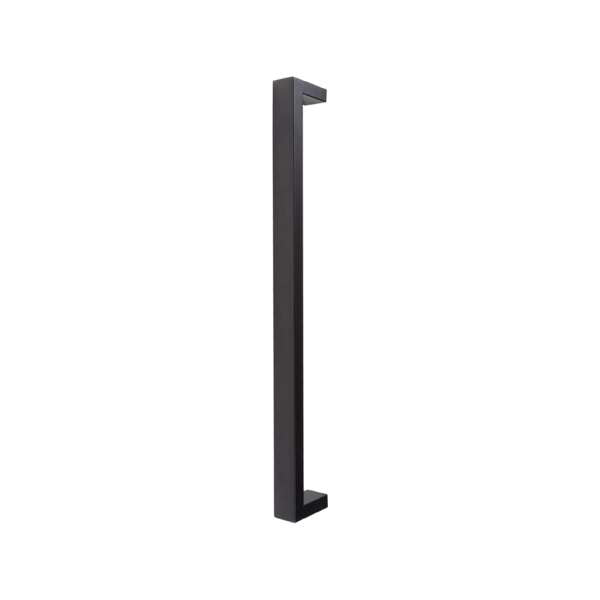 Lane Pull Handle D Square Matte Black 620 x 600 x 40 x 20mm