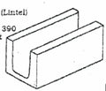 Concrete Block Lintel 190x390x190 - Concrete Block Lintel 190x390x191