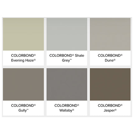 Colorbond Corrugated Roofing 0.42mm - 6.6m