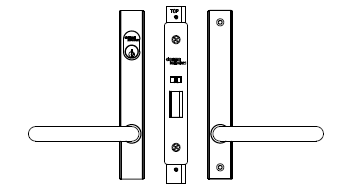 Dormakaba SB2212 Lock Kit - Kit 06 SS - Storeroom Lock