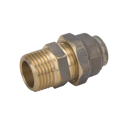Brass Flared Compression Union – 15CX x 15MI