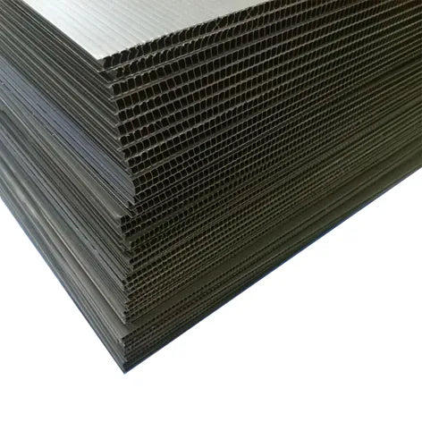 1830 x 1220 x 2.8mm Corflute Sheet – Fluted Polypropylene – Lightweight, Impact Resistant for Protection & Signage
