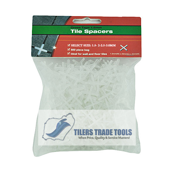Tile Spacers 2.0mm 500 Pack