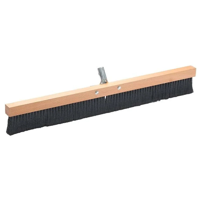 750mm Finishing Broom – Soft Bristles, Timber Frame