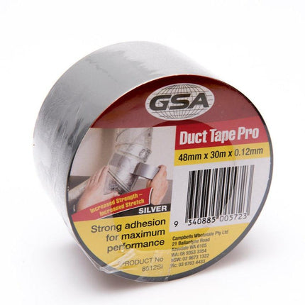 Roll General Purpose Duct Tape – Silver Cloth Repair Tape