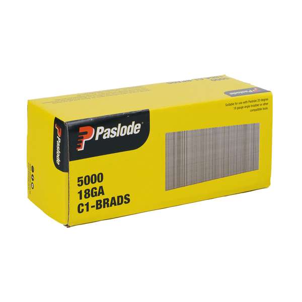 Paslode 50 x 1.2mm PNeumatic C1 Brad - 5000 Pack