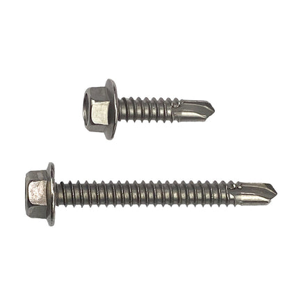 SELF DRILLING FOR STEEL 12G X 45MM WITH SEAL 100 PACK