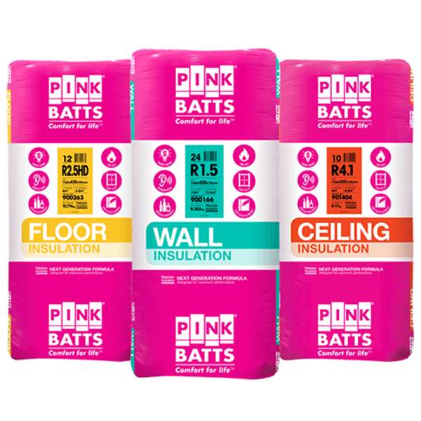 Pink Batts R2.0 Wall Insulation 1160 x 430 x 70mm (24pk - 11.97m2)