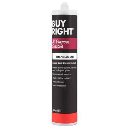 SILICONE ALL PURPOSE TRANS 300G BUY RIGHT