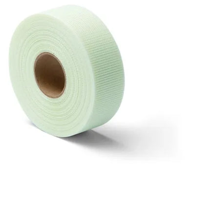 50mm x 20m Fibreglass Mesh Tape – Self-Adhesive, Alkali Resistant for Plasterboard Joints & Crack Repair
