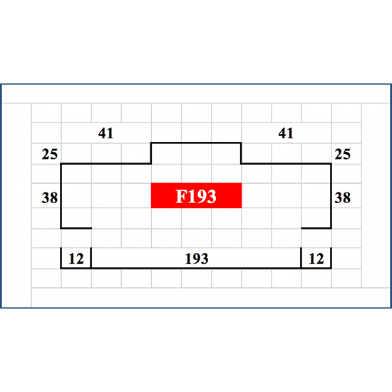 2055 x 824 Metal Fire Rated Door Frame – Profile F114 – Right Hand – Suits 2045 x 820 x 37mm Door