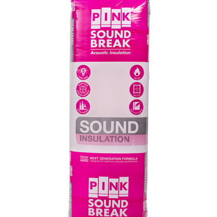 R2.0 1160 x 430 x 70mm Insulation Batts – S/BREAK – 10 Pack - PINK