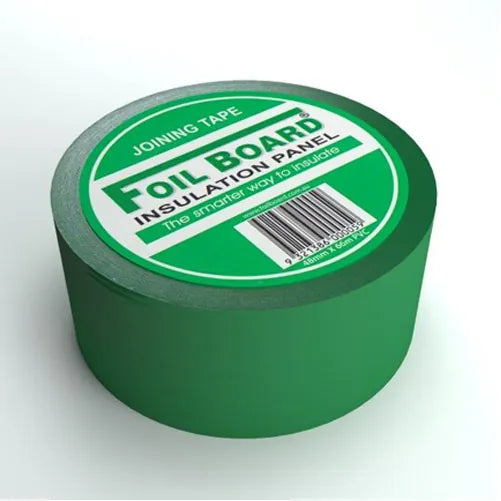 48mm x 66m PVC Joining Tape – Foilboard Green Tape