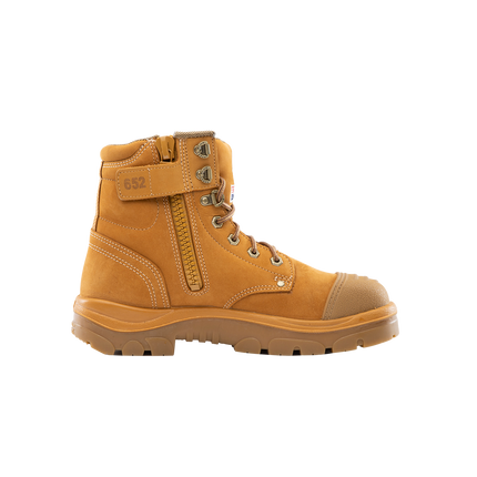 STEEL BLUE - 312652 ARGYLE ZIP SC (WHEAT)