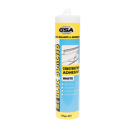Cartridge Glue Screws Solvent-Free Construction Adhesive – High Grab