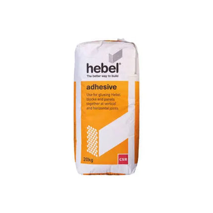 20kg Hebel Adhesive Dry Mix – AAC Concrete Block Bonding Mortar