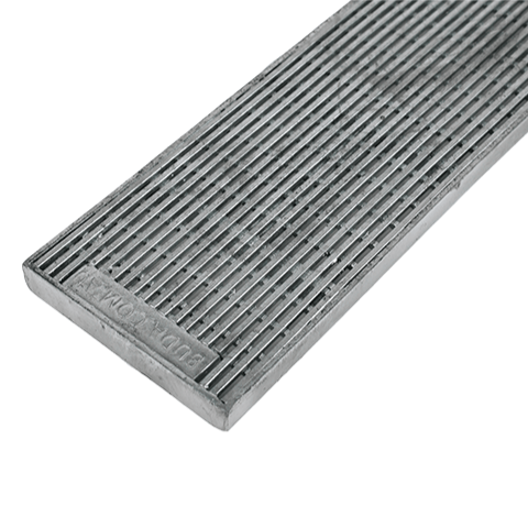 120mm x 995mm Galvanised Heelguard Grate Only – 16mm Deep, Budaguard™
