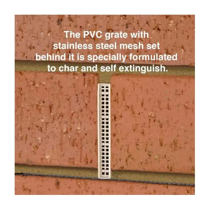 Brick Vent Weepa Vent High Performance Pack of 25