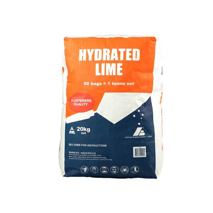 20kg Bag Hydrated Lime – Adelaide Brighton Cement for Mortar & Render Plasticity