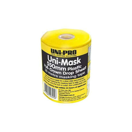 Uni-Pro Uni-Mask Pull Down Drop Sheet