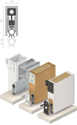 Raven RP8 Automatic Drop Seal - 1220mm