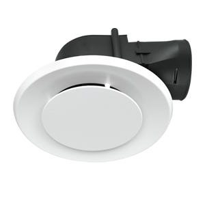EXHAUST FAN HEADER BOX 150MM230VAC WHITE 349CU-M/HR