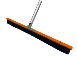 Aluminium Finishing Broom – Poly Bristles - MASTERFINISH