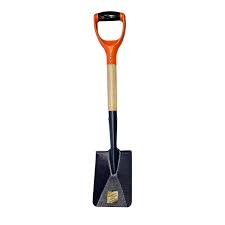 Square Mouth Shovel - Contractor Grade