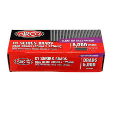 Airco C130 Brad Nails 30 x 1.25mm Electro Galv - Box of 5000