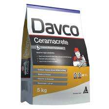 Davco Tile Adhesive Ceramacrete Wall & Floor Grey 5kg